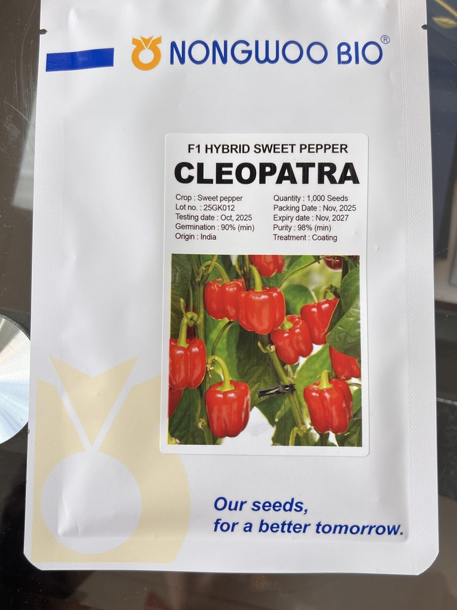 NongWoo Bio — Sweet pepper Cleopatra F1